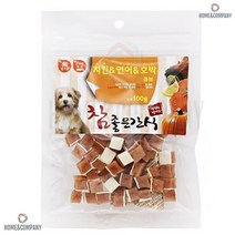 먹이기편한 반려견영양 비스켓 애완스낵 치킨&연어&호박 큐브 100g 프렌치불독 불독