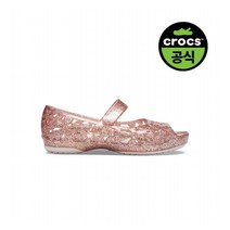 [크록스 키즈] 크록스공식_키즈 CROCS ISABELLA FLOWER FLAT K BPK