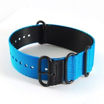 다이빙컴퓨터 프리다이빙 다이브 26mm suunto vyper zoop 노보 방수 나일론 밴드 스트랩 세트 수심측정 시계, 푸른