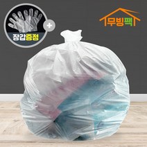 분리수거 재활용 쓰레기 비닐 봉투 60리터, 60리터(100장)