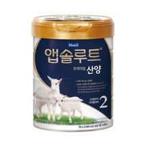 앱솔루트 프리미엄 산양 2단계 750g 1개 성장 영양, 단품, 단품