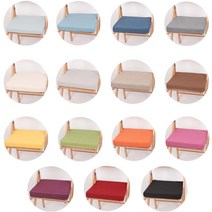 내살림 유아키높이 두꺼운 두부 폼사각방석 미끄럼방지 다채로운색상 책상의자 8cm