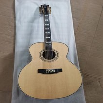 기타 통기타 newgold tuner pegs 점보 12 현 F512 에보니 어쿠스틱 일렉트릭 솔리드 길드 스타일, with eq and case+43 인치