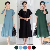 윈드본 인견 반팔 민소매 솔리드 원피스 접촉 냉감 홈웨어 37종 택1