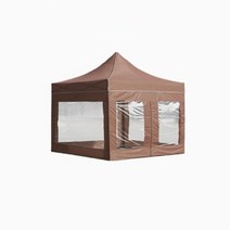 야외 행사 캐노피 천막용 투명창 벽면 접이식 행사천막 쉼터 마당 주차천막, 1개, 투명지퍼4.5M 블루