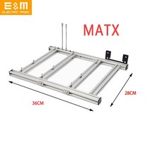 [해외] ITX MATX ATX EATX PC 테스트 벤치 컴퓨터 오픈 프레임 오버 클록 에어 케이스 미니 알루미늄 HTPC 지원 그래픽 카드, MATX silver
