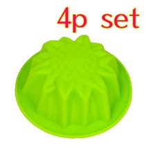 베이킹파티 실리콘(해바라기4p)