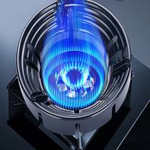 에브리띵셀 아연도금 방풍 가스버너 법랑코팅 캠핑용품 바람막이 8홀, 1개