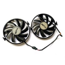 2pcs fdc10u12s9-c 쿨러 팬 xfx radeon r9 380 380x r9 370 370x rx460 560 r7 350 360 370 그래픽 카드 팬용 rx460 교