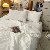 시원한 여름 린넨 사각 와플 이불 세트 단품 쿨 스카이 침대 베딩 4종