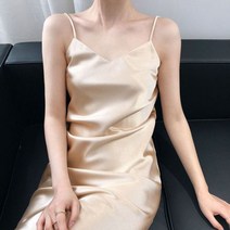 빅사이즈원피스 데님 홈드레스 롱니트 여름 드레스 여성 새틴 실크 블랙 솔리드 잠옷 레이스 롱 스커트 플러스 사이즈 캐주얼