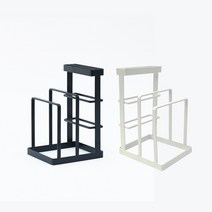 도마거치대 도마 걸이 받침대 꽂이 보관 다용도 주방 정리대, 화이트, 1개