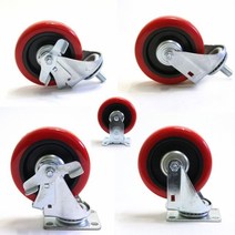 무따 운반구바퀴5호 엘카 대차 카트 운반구 앵글달리 핸드카트 핸드카트부품 운반기, 5호볼트식브레이크5P-BTBK