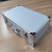 공구하드케이스 전동공구케이스 TOOL박스 공구통 정리함 특수가방 장비보관함 부품함 랜턴 무기 30CM 초경량 보안 넘버형 MINI 007 알루미늄 NBL케이스 공구가방 블랙/실버