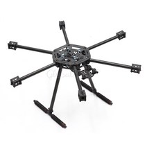 X600-X6 X6 600mm 600 FPV Hexacopter 프레임 S550 SK500 탄소 섬유 랜딩 기어 Skid 업그레이드 버전 RC Multicopter, [01] Glass Fiber Center