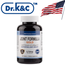 미국 HNHusa 조인트 포뮬라 골드120정 Joint 글루코사민 강황 콜라겐 MSM 콘드로이친, 1개, 120정