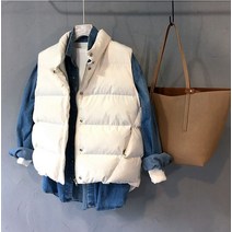 남녀공용 패딩조끼 커플조끼 기본조끼