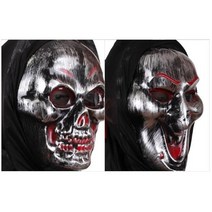 윤하우스 할로윈가면 블랙 해골가면x10개 스크림가면 파티소품, 옵션_블랙스크림가면