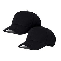 니즈백 2개무지 빅사이즈 볼캡 야구모자