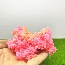 모형 제작 재료 30 그램/가방 수제 DIY 빌딩 모델 잔디 마이크로 풍경 재료 8 색 키트 취미 공예 액세서리, 07 pink  30g bag
