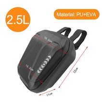 Xiaomi m365 스쿠터 헤드 핸들 보관 스케이트 보드 바 착 자전거 가방에, 20 23