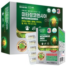 미국 미타징코엔시아 120캡슐 or 60캡슐/기억력 혈행개선 은행잎추출물 셀레늄, 700mg
