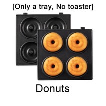 옛날와플 가정용와플메이커LED디스플레이 가정용와플메이커터치식 가정용와플메이커굽기조절 가정용와플메이커스탠드형미니 샌드위치 기계 아침 식사 메이커 멀티 쿠커 토스터 전기 오븐 핫, 트레이3, 협력사