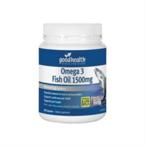 Good Health 뉴질랜드 정품 굿헬스 오메가3 피쉬오일 1500mg 200캡슐