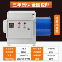 산업용 온풍기 양식장용 하우스 전기 히터 캠핑 가정용 오피스, 10KW380V 스탠다드+20m풍대+누전보호기