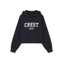 [탑텐] 여성) 플리스 그래픽 스웨트 후디 (크롭)_MSC4TH2902