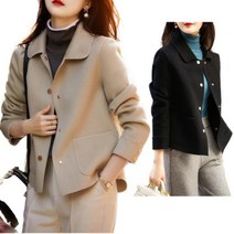 봄 가을 여성 모직코트 빅사이즈 정장 자켓