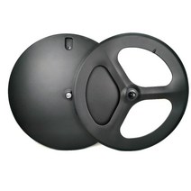 자전거휠 카본휠셋 픽시휠셋 풀카본 700C 전면 70mm 깊이 트라이 스포크 트랙 휠 후면 디스크 휠 23mm 와, 01 3K Matte