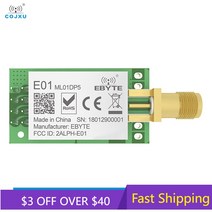 SPI nRF24L01 PA LNA 2.4GHz Rf 모듈 E01-ML01DP5 Arduino nRF24L01P 용 2.5km 장거리 20dBm IoT 송신기 수신기 실드
