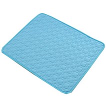 개냉각 매트 여름 패드 고양이 담요 아이스 빨 소파 침대 애완 동물, 01 blue_03 M-60x50cm