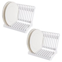 생활공식 심플 다용도 접이식 접시꽂이 2P