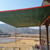 영팜 차광망 그늘막 차양막 타프 옥상 비닐하우스, 2중지, 3*5