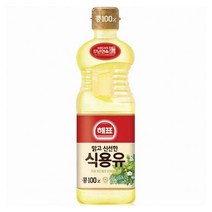 엄마손맛 집반찬 해표 콩기름 500ml 집반찬 자취 식자재 대용량, 6개