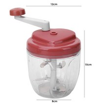 파운터반죽기 수동 고기 Mincer 그라인더 핸드 헬드 푸드 프로세서 쵸퍼 소시지 필러 파스타 메이커 홈 주방 조리 도구, [04] Pink