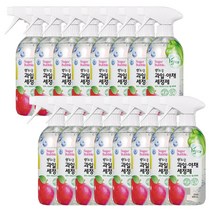 슈가버블 뿌리는 과일야채 세제 500ml x16, 상세페이지 참조