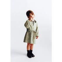 자라 ZARA 키즈 플루이드 셔츠 원피스 베이비 242862728