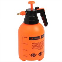 분무 스프레이 압축 분무기 2L 오렌지 화분분무기