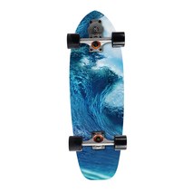 SJSHOP 트레이닝 보드 트레이너 롤러 트레이닝 장비를 사용한 롱보드 운동 균형 안정성 및 피트니스 서핑 스키 보드용, 디, PU