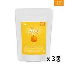 명성명가 호박차 티백 호박물 호박티 건호박 늙은호박 가루 삼각티백 국산, 3개, 100g