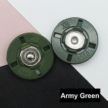 도금기 도금기계 자동코팅기 5Pcs 의류에 대 한 10-25mm 라운드 골드 컬러 금속 스냅 단추 봉 제 응용 프로, 05 Army Green_06 23mm
