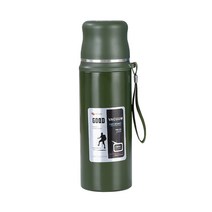윌밍로 보온병 스텐 보온병 핫탱크 820ml, 녹색