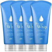 시투와이 네츄럴 아일랜드 퓨어 아쿠아 휩 클렌징 폼, 220ml, 4개