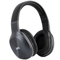 [아주문구] 브리츠 BR-W800BT Q PLUS 블루투스 헤드폰 블루투스헤드폰, 레드