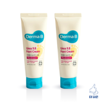 더마비 우레아 9.8 풋크림 120ml X 2입, 단품, 단품