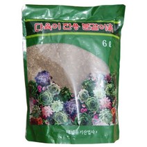 다육이흙 분갈이흙 원예용 가드닝 배양토 모래 전용 식물 분재 화분, 상품선택, 다육이전용흙 6L(4개)