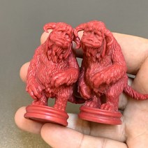 팩 짐 헨슨의 미로 보드 게임 미니어처 루도 경 디디디무스 호글 자렛 사라 영화 모델 체스 세트 TRPG 장난감, [06] 2PCS Ludo